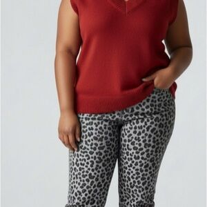 65.) Leopard Print Pants